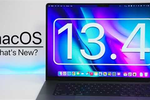 macOS 13.4 Ventura is Out! - What''s New?