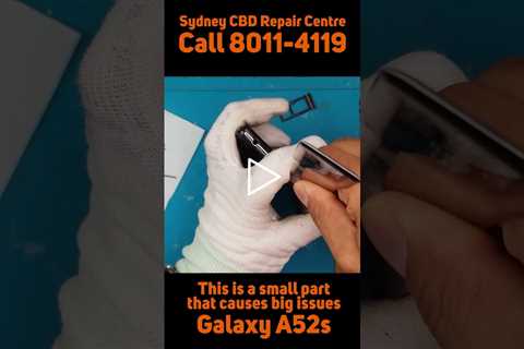 Let's make it tight for charging. [SAMSUNG GALAXY A52s] | Sydney CBD Repair Centre #shorts