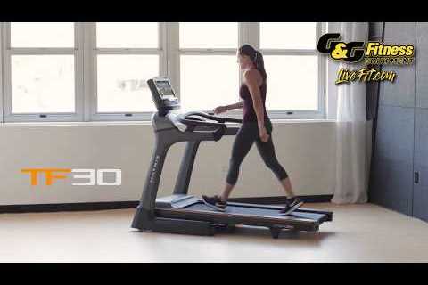 Matrix Fitness TF30 Folding Treadmill at G&G Fitness Equipment