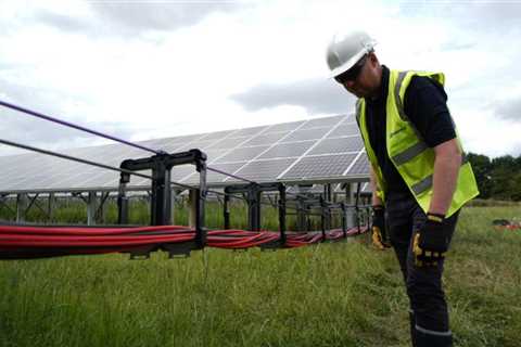 The rise of above-ground solar cable management systems