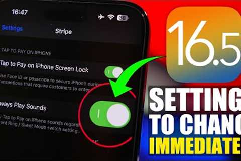 iOS 16.5 - 16 Settings You Need to Change NOW !