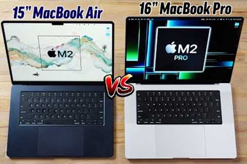 15 MacBook Air vs 16 MacBook Pro - Worth $800 MORE?!