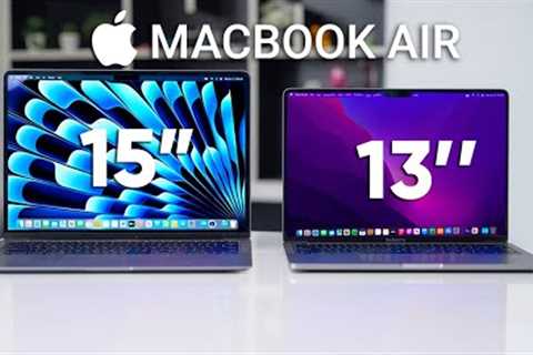 Macbook Air 15 Vs MacBook Air 13 | Size Matters?