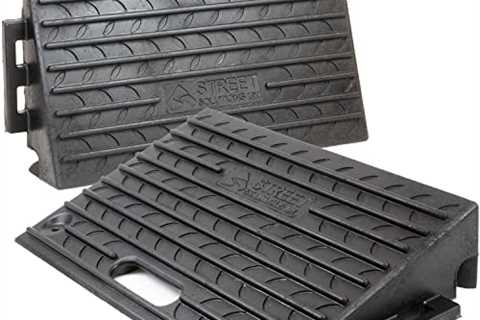 Heavy Duty Rubber Kerb Ramps for Mobility