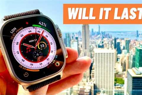 Apple Watch Ultra takes on New York City!
