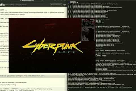 Apple Game Porting Toolkit Tutorial Cyberpunk 2077 on M1 | M2 Mac