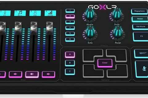 TC-Helicon GoXLR Online Broadcaster Platform Review – 4-Channel Mixer