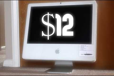 I BOUGHT AN IMAC FOR $12! Does it WORK?