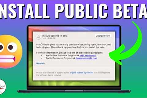 How to Enroll & Install Sonoma Public Beta + WARNING!