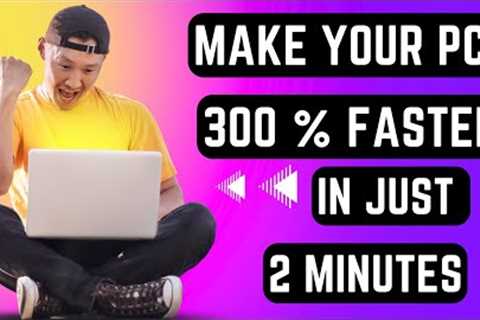 How to make your computer or laptop faster || tips to speedup your pc || faster your pc || slow pc