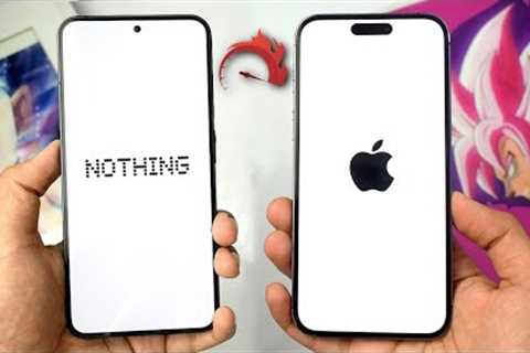 Nothing Phone 2 vs iPhone 14 Pro Max - SPEED TEST!