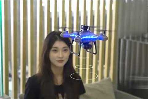 KY102 Comprehensive Obstacle Avoidance LED Optical Flow Aircraft HD Aerial Photography Four Axis