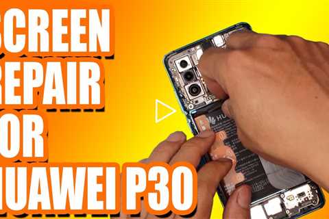 TOUCH ME NOT! Huawei P30 Screen Replacement | Sydney CBD Repair Centre