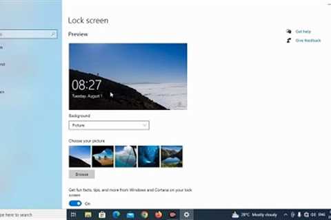How to Set and Change Lock Screen on Windows 10/11 Updated In 2023 | Enable Lock Screen In PC |