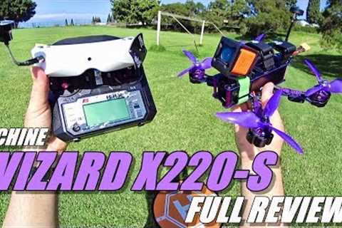 Eachine WIZARD X220S FPV - Full Review - [Unboxing / Inspection / Flight-CRASH! Test / Pros &..