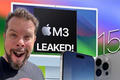 M3 Mac October Launch -  EVERYTHING we know +iPhone 15!