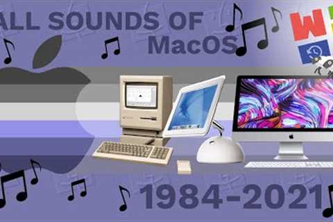 ALL SOUNDS OF MACOS 1984 2021