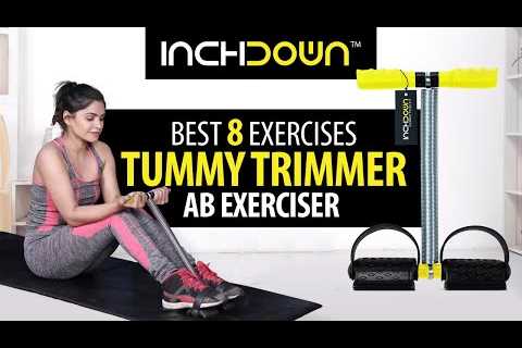 7 BEST TUMMY TRIMMER AB EXERCISE for MEN and WOMEN | How to LOSE WEIGHT FAST AT HOME | INCHDOWN