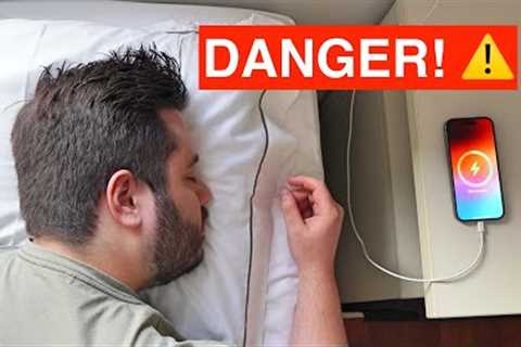 Apple Alerts You Shouldn''t SLEEP Next to a Charging iPhone??