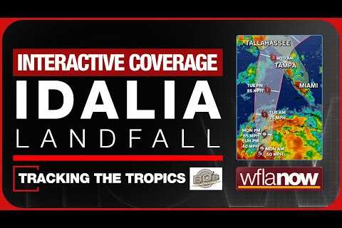 IDALIA LANDFALL COVERAGE: Real-Time Wobble Tracker, Interactive Hurricane Q&A | Tracking the..