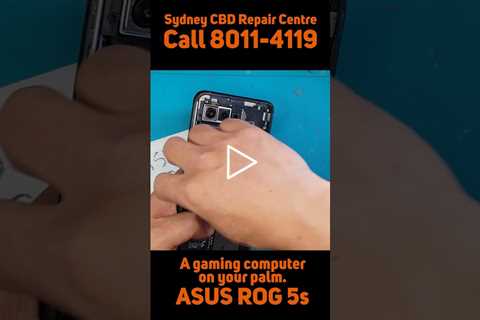 It needs the thermal paste for gaming [ASUS ROG 5S] | Sydney CBD Repair Centre #shorts