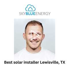 Best solar installer Lewisville, TX - Sky Blue Energy - Solar Installers