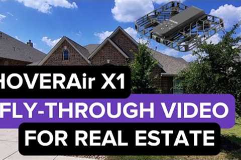 Unleashing the Power of HOVER Air X1: Real Estate DRONE Indoor and Outdoor Walkthrough Videos