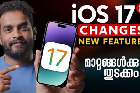 iOS 17 Beta 8 Released |. What''s NEW ?- in Malayalam