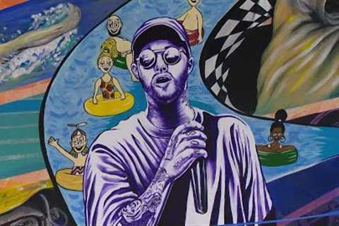 Mac Miller and Franco Harris added to mural celebrating Pittsburgh icons