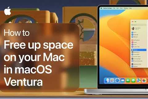How to free up space on your Mac in macOS Ventura | Apple Support