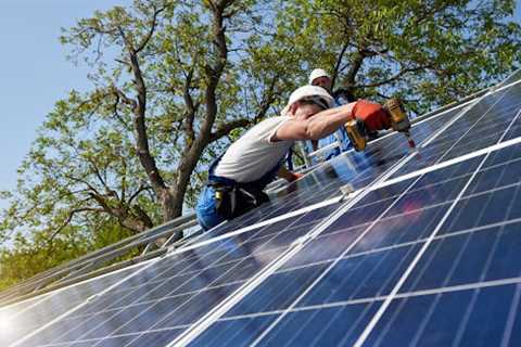 Installation of solar panels Dallas, TX