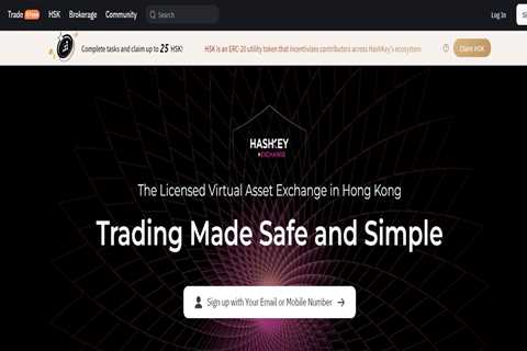 Hong Kong’s first licensed crypto exchange HashKey is now live
