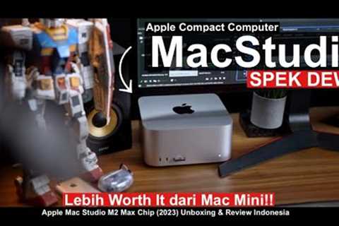 MacMini Versi MONSTER! Mac Studio M2 Max 2023 Unboxing & Review Indonesia
