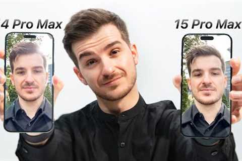 iPhone 15 Pro Max vs 14 Pro Max - Camera Review!
