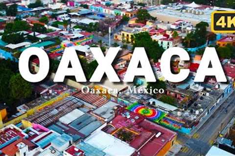 [4k] FLYING OVER Oaxaca, Mexico - Aerial Relaxation Drone Film