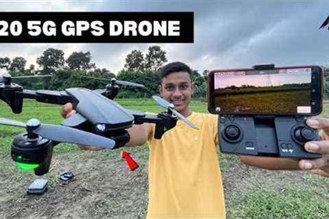 DRONES WALLAH R20 5G GPS DRONE WITH EAC CAMERA & ONE KEY RETURN UNBOXING & REVIEW | ₹8590..