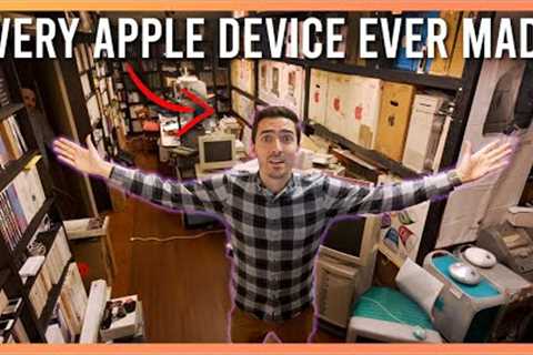 This warehouse has EVERY Apple product EVER MADE