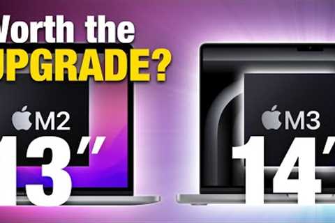 Apple M3 14-Inch MacBook Pro vs M2 13-Inch MacBook Pro: Worth the Upgrade?