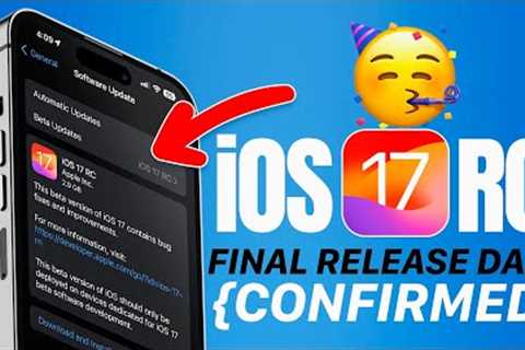 iOS 17 RC is OUT - Final Release Date CONFIRMED & More…
