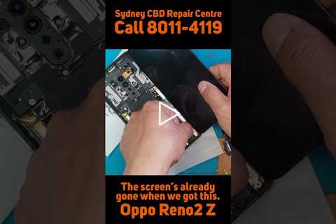 This smartphone made our work easier [OPPO RENO2 Z] | Sydney CBD Repair Centre #shorts