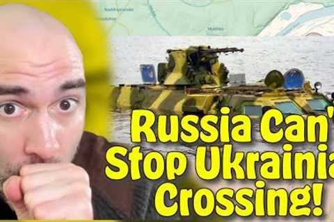 Russia Can''t Stop Ukrainians Crossing the Dnipro! 11 Nov Daily Update