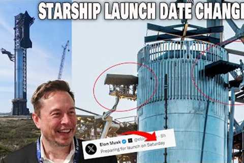 SCRUB! SpaceX officially delayed Starship launch NET November 18th.