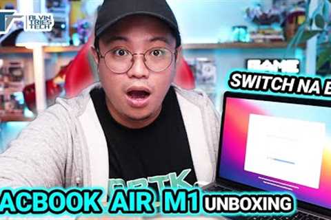 ANGGANDAAA!!! Apple Macbook Air M1 2021 Unboxing Video - Unboxing at daldalan lang + GIVEAWAY!