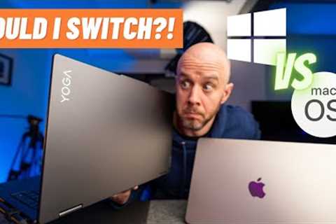 MacBook Air FANBOY tries Lenovo Yoga 7i!