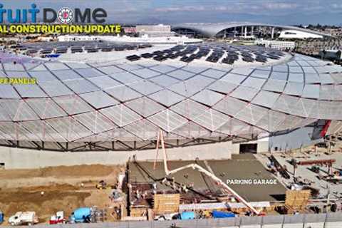LA Clippers $2 Billion Intuit Dome Drone Construction Tour 11.29.23