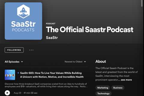 Want Leads?  SaaStr Podcasts and Newsletters Booking Up for Q4 and 2024!  Sign Up Now!