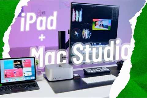 iPad and Mac Studio: DON''T NEED A LAPTOP (a new way of working?!)