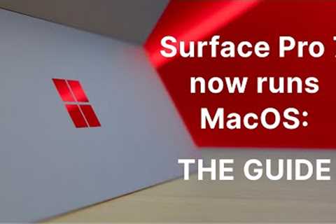 MacOS on Surface Pro 7: Step-by-step Guide