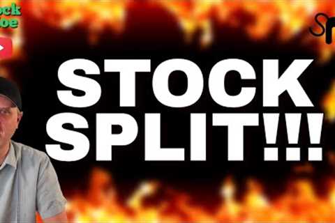 🚀🚀MASSIVE STOCK SPLIT UPDATE! You Will Want To See This One! BEST STOCKS TO BUY NOW