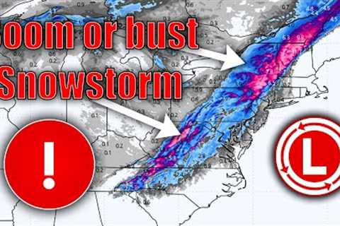 Models can''t agree on upcoming Snowstorm... Major Snowstorm or Major Bust?